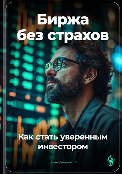 Обложка книги  «Биржа без страхов: Как стать уверенным инвестором»