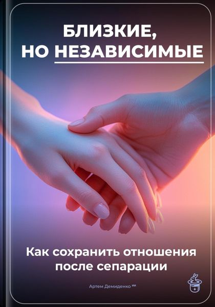 Обложка книги  «Близкие, но независимые: Как сохранить отношения после сепарации»