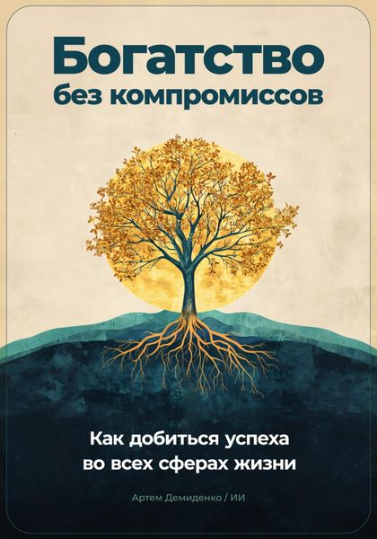Обложка книги  «Богатство без компромиссов: Как добиться успеха во всех сферах жизни»