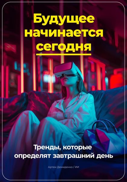 Обложка книги  «Будущее начинается сегодня: Тренды, которые определят завтрашний день»
