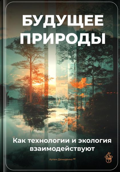 Обложка книги  «Будущее природы: Как технологии и экология взаимодействуют»