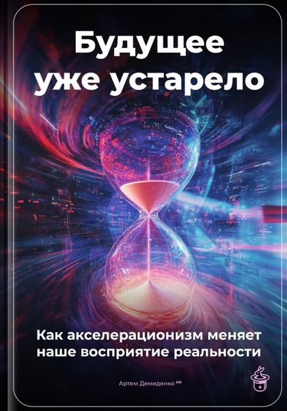 Обложка книги  «Будущее уже устарело: Как акселерационизм меняет наше восприятие реальности»