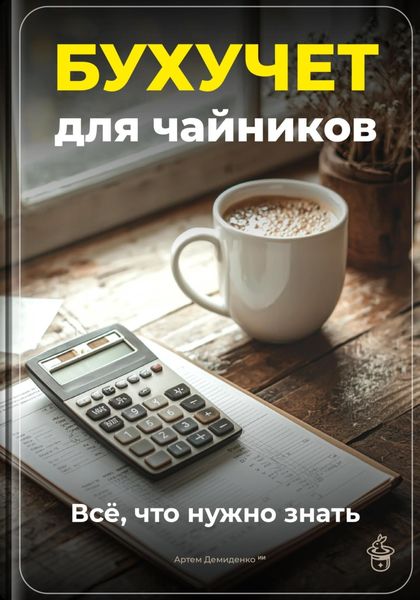 Обложка книги «Бухучет для чайников: Всё, что нужно знать»