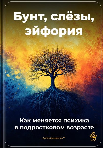 Обложка книги  «Бунт, слёзы, эйфория: Как меняется психика в подростковом возрасте»