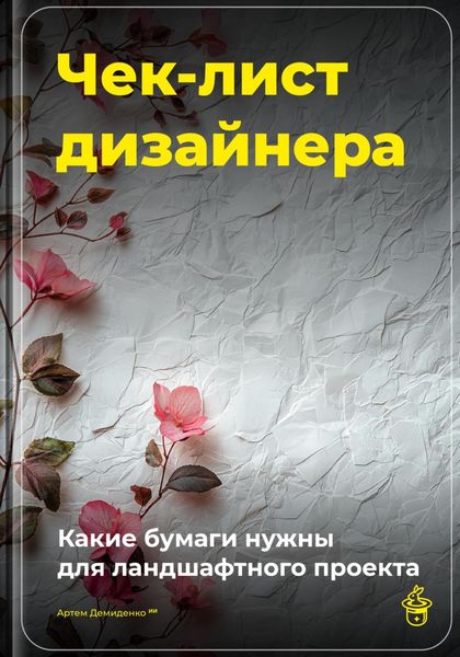 Обложка книги  «Чек-лист дизайнера: Какие бумаги нужны для ландшафтного проекта»