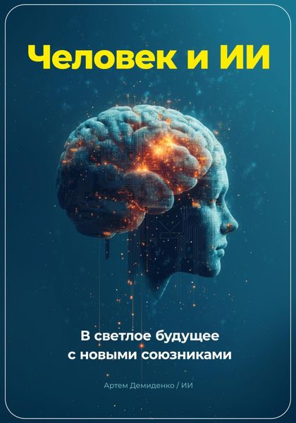 Обложка книги  «Человек и ИИ. В светлое будущее с новыми союзниками»
