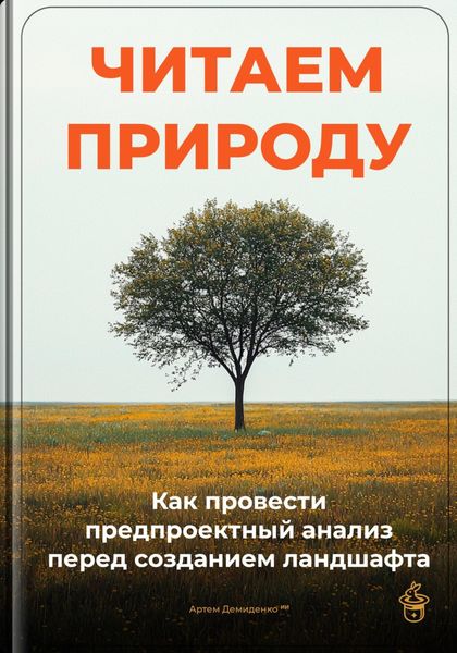 Обложка книги  «Читаем природу: Как провести предпроектный анализ перед созданием ландшафта»