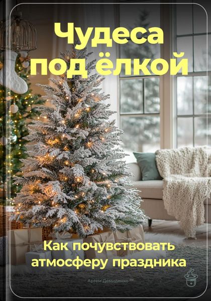 Обложка книги  «Чудеса под ёлкой: Как почувствовать атмосферу праздника»