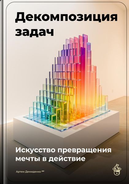 Обложка книги  «Декомпозиция задач: Искусство превращения мечты в действие»