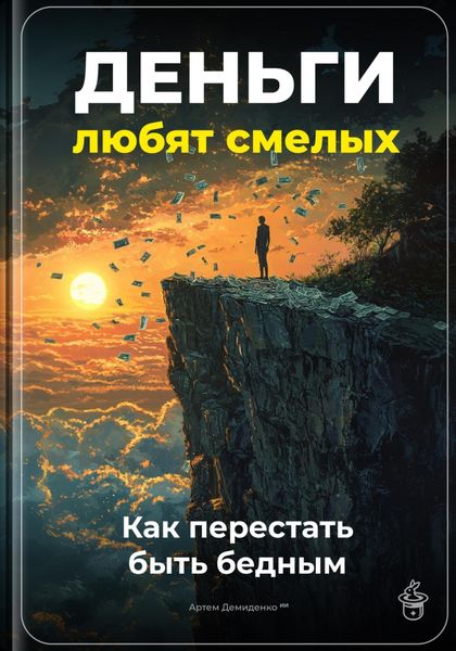 Обложка книги  «Деньги любят смелых: Как перестать быть бедным»