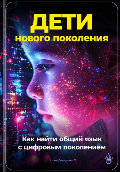 Обложка книги  «Дети нового поколения: Как найти общий язык с цифровым поколением»