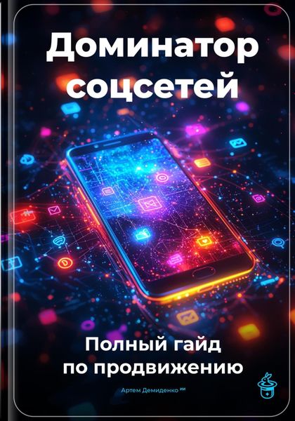 Обложка книги  «Доминатор соцсетей: Полный гайд по продвижению»
