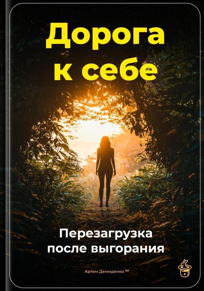 Обложка книги  «Дорога к себе: Перезагрузка после выгорания»