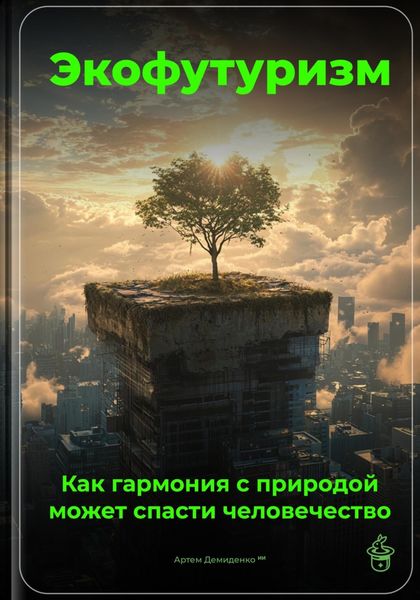 Обложка книги  «Экофутуризм: Как гармония с природой может спасти человечество»