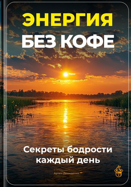 Обложка книги  «Энергия без кофе: Секреты бодрости каждый день»