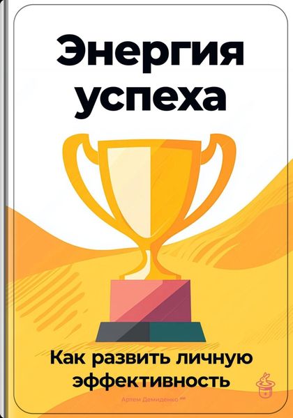 Обложка книги  «Энергия успеха: Как развить личную эффективность»