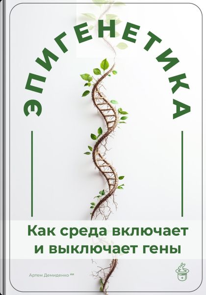 Обложка книги «Эпигенетика: Как среда включает и выключает гены»