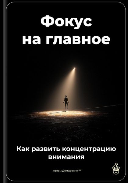 Обложка книги  «Фокус на главное: Как развить концентрацию внимания»