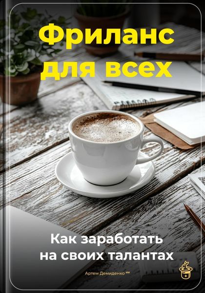 Обложка книги  «Фриланс для всех: Как заработать на своих талантах»