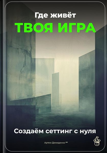 Обложка книги  «Где живёт твоя игра: Создаём сеттинг с нуля»