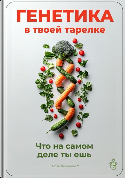 Обложка книги  «Генетика в твоей тарелке: Что на самом деле ты ешь»