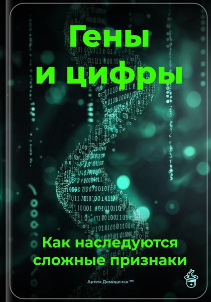 Обложка книги  «Гены и цифры: Как наследуются сложные признаки»