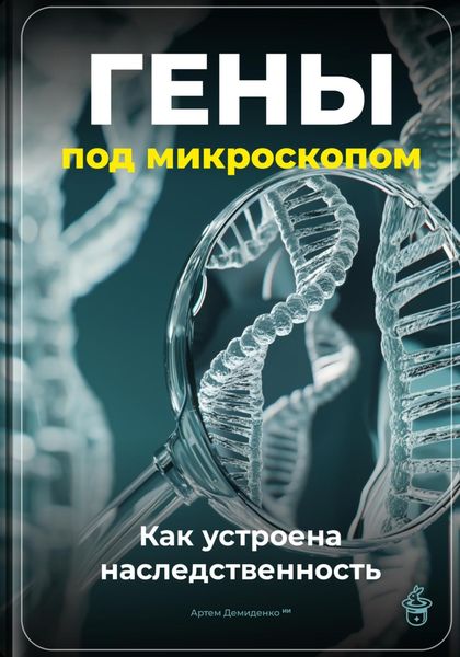 Обложка книги  «Гены под микроскопом: Как устроена наследственность»