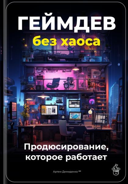 Обложка книги  «Геймдев без хаоса: продюсирование, которое работает»
