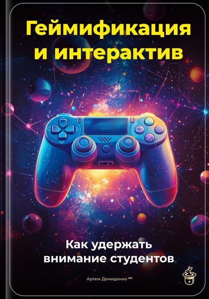 Обложка книги  «Геймификация и интерактив: Как удержать внимание студентов»