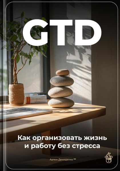 Обложка книги  «GTD: Как организовать жизнь и работу без стресса»