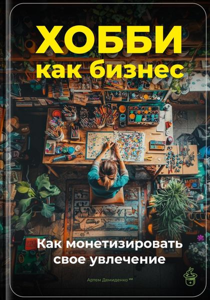 Обложка книги «Хобби как бизнес: Как монетизировать свое увлечение»