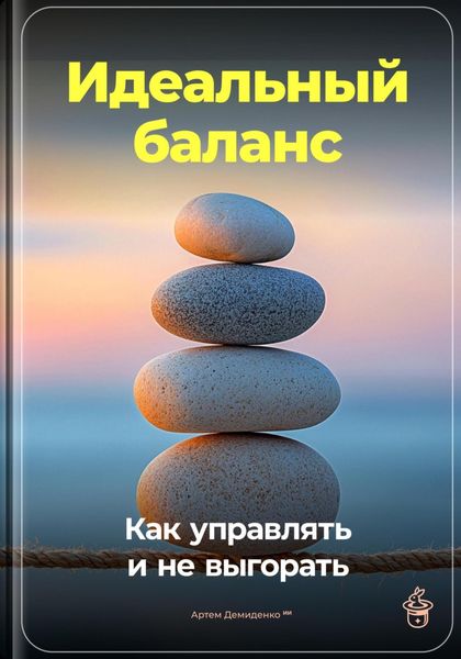Обложка книги  «Идеальный баланс: Как управлять и не выгорать»