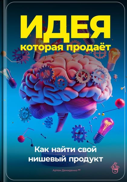 Обложка книги  «Идея, которая продаёт: Как найти свой нишевый продукт»