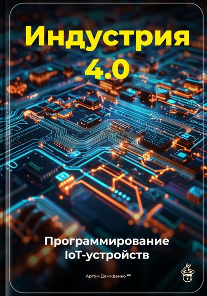 Обложка книги «Индустрия 4.0: Программирование IoT-устройств»