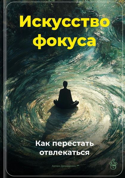 Обложка книги «Искусство фокуса: Как перестать отвлекаться»