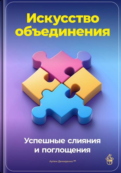 Обложка книги  «Искусство объединения: Успешные слияния и поглощения»