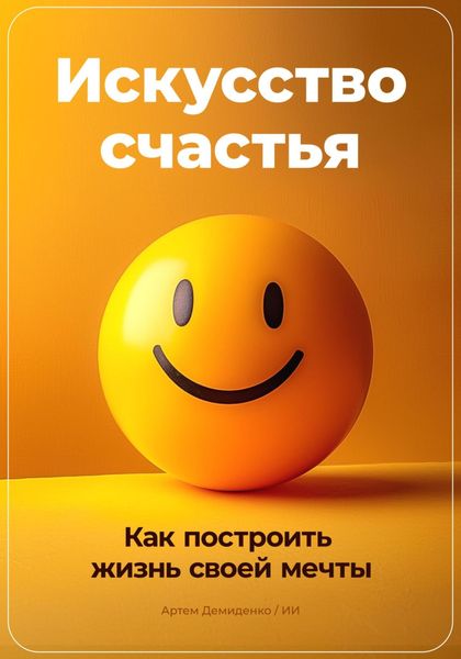 Обложка книги  «Искусство счастья: Как построить жизнь своей мечты»