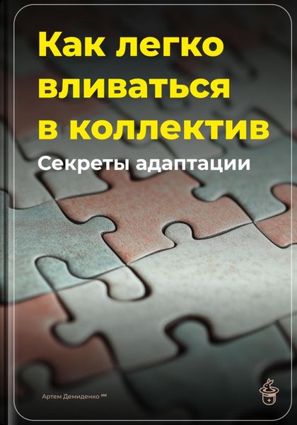 Обложка книги  «Как легко вливаться в коллектив: Секреты адаптации»