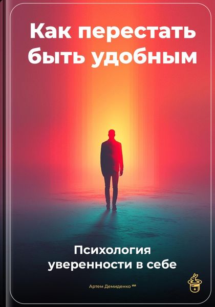 Обложка книги  «Как перестать быть удобным: Психология уверенности в себе»