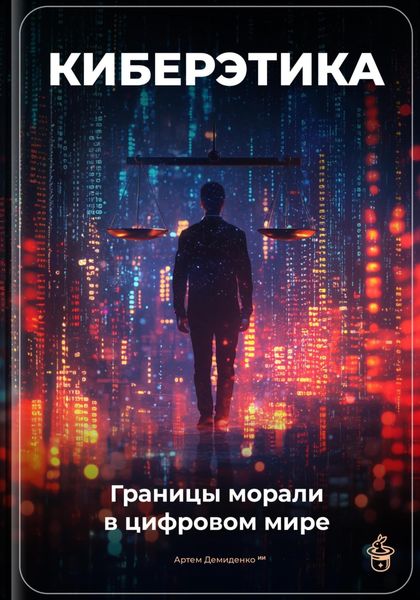 Обложка книги  «Киберэтика: Границы морали в цифровом мире»