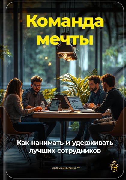 Обложка книги  «Команда мечты: Как нанимать и удерживать лучших сотрудников»