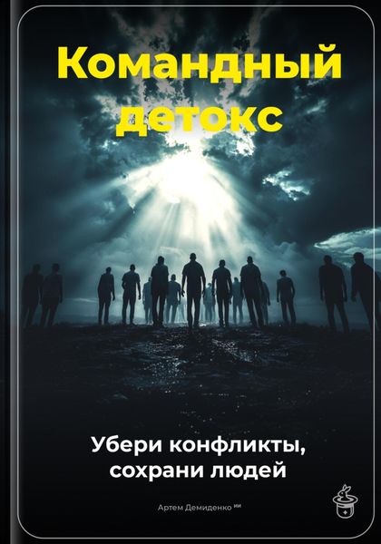 Обложка книги  «Командный детокс: Убери конфликты, сохрани людей»