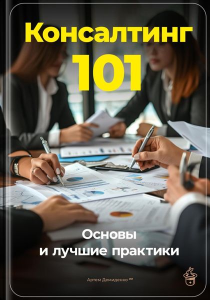 Обложка книги  «Консалтинг 101: Основы и лучшие практики»