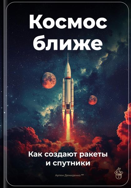 Обложка книги «Космос ближе: Как создают ракеты и спутники»