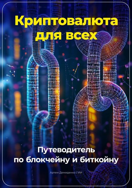 Обложка книги  «Криптовалюта для всех: Путеводитель по блокчейну и биткойну»