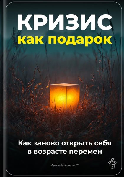 Обложка книги  «Кризис как подарок: Как заново открыть себя в возрасте перемен»