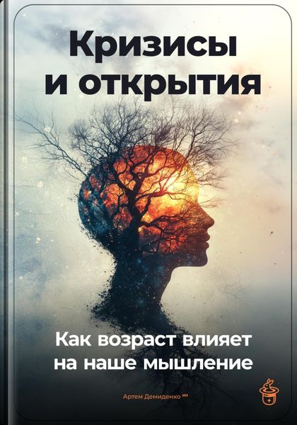Обложка книги  «Кризисы и открытия: Как возраст влияет на наше мышление»