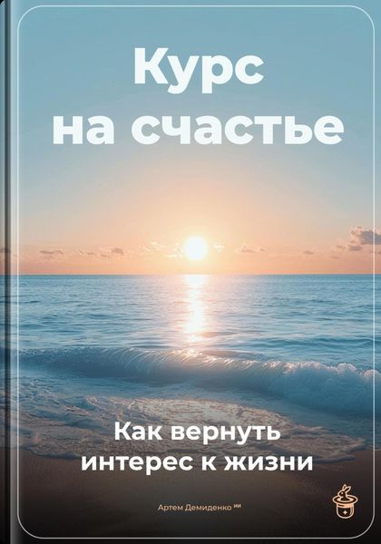 Обложка книги  «Курс на счастье: Как вернуть интерес к жизни»
