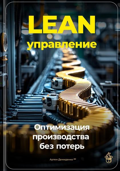Обложка книги  «Lean-управление: Оптимизация производства без потерь»