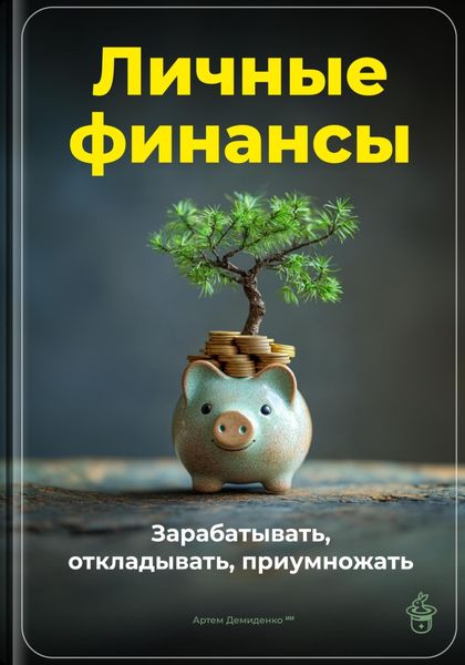 Обложка книги  «Личные финансы: Зарабатывать, откладывать, приумножать»